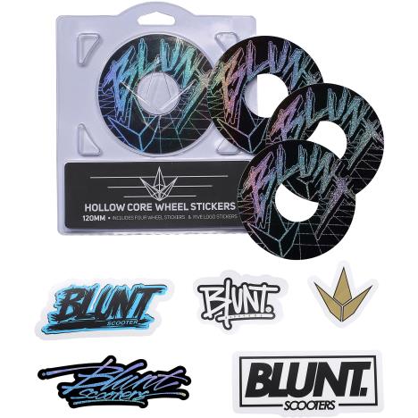 Blunt - 4 Pack Wheel Sticker 120mm - Classic £5.90